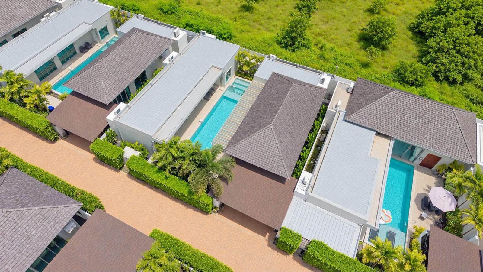 4-Bedroom Villa for Rent in Bang Tao, Phuket — exterior view