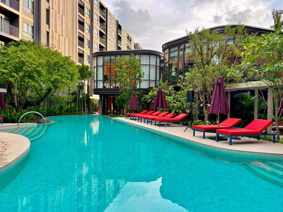 Pet-Friendly 1-Bedroom Apartment — The Base, Cherng Talay 12