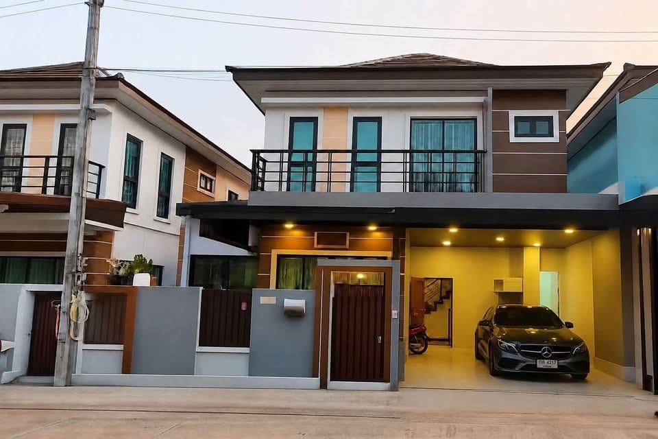 Furnished Family House — Panason Grand Ville, Bang Jo