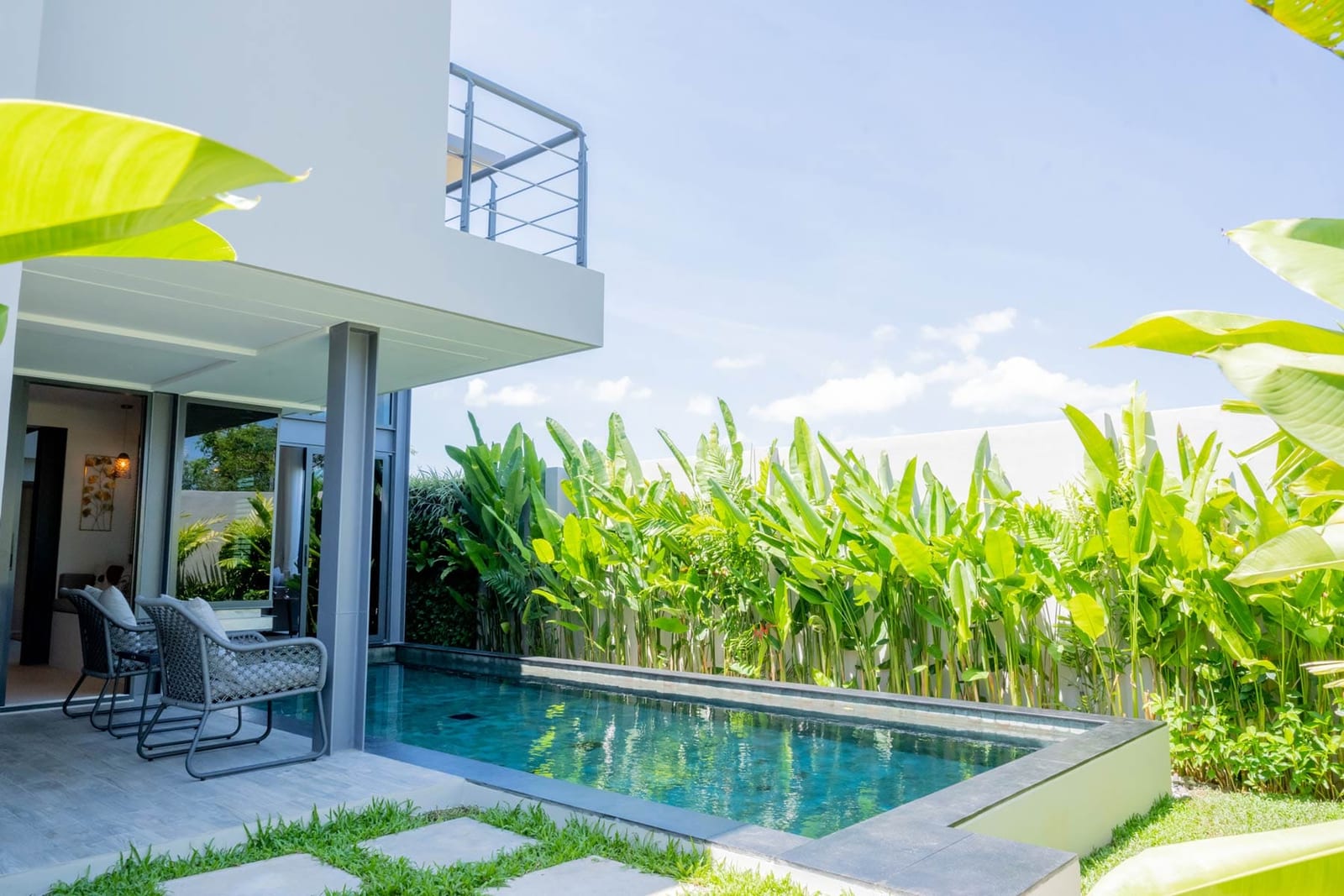2-Bedroom Solar-Powered Pool Villa for Sale in Pasak