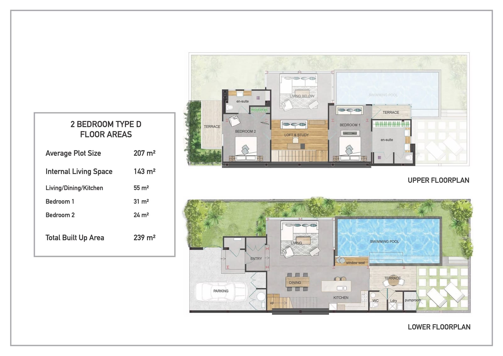 2-Bedroom Solar-Powered Pool Villa for Sale in Pasak 15