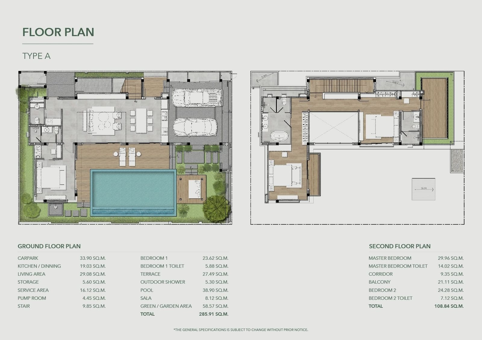 3-Bedroom Pool Villa — Bang Tao 2
