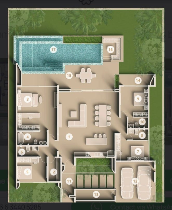 4-Bedroom Pool Villa — Bang Tao 9