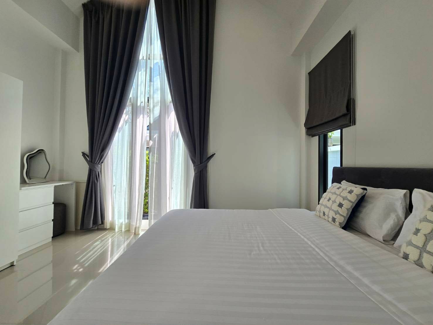 Modern Nordic-Style 3-Bedroom House for Rent in Bang Jo 16
