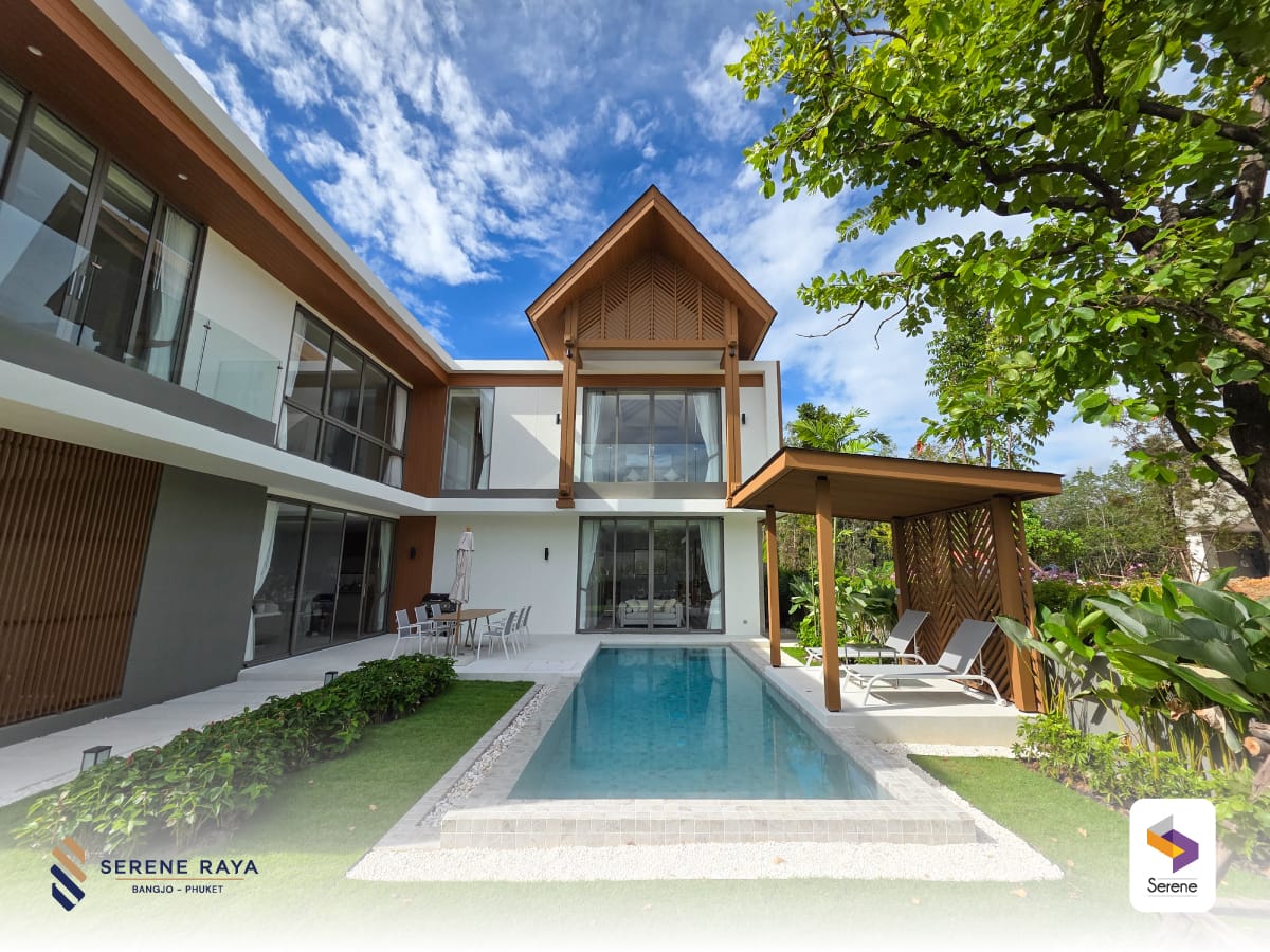 Luxury Pool Villas for Sale at Serene Raya, Bang Jo
