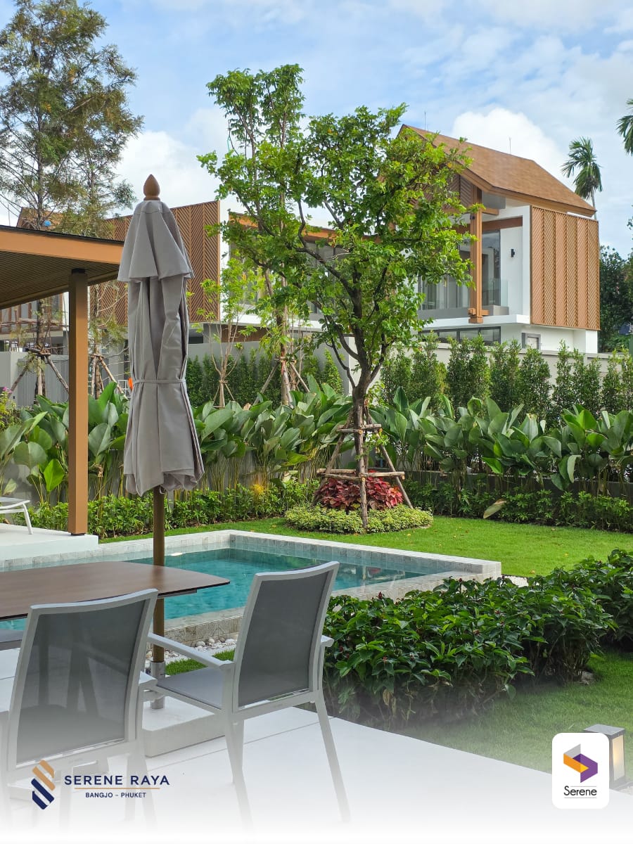 Luxury Pool Villas for Sale at Serene Raya, Bang Jo 11
