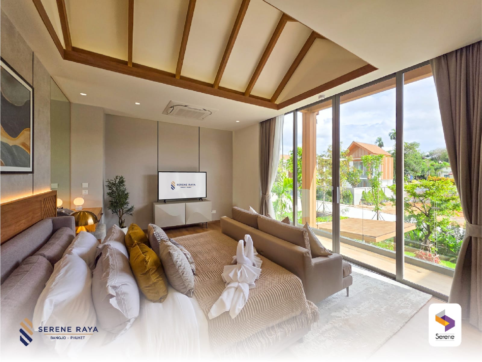 Luxury Pool Villas for Sale at Serene Raya, Bang Jo 36