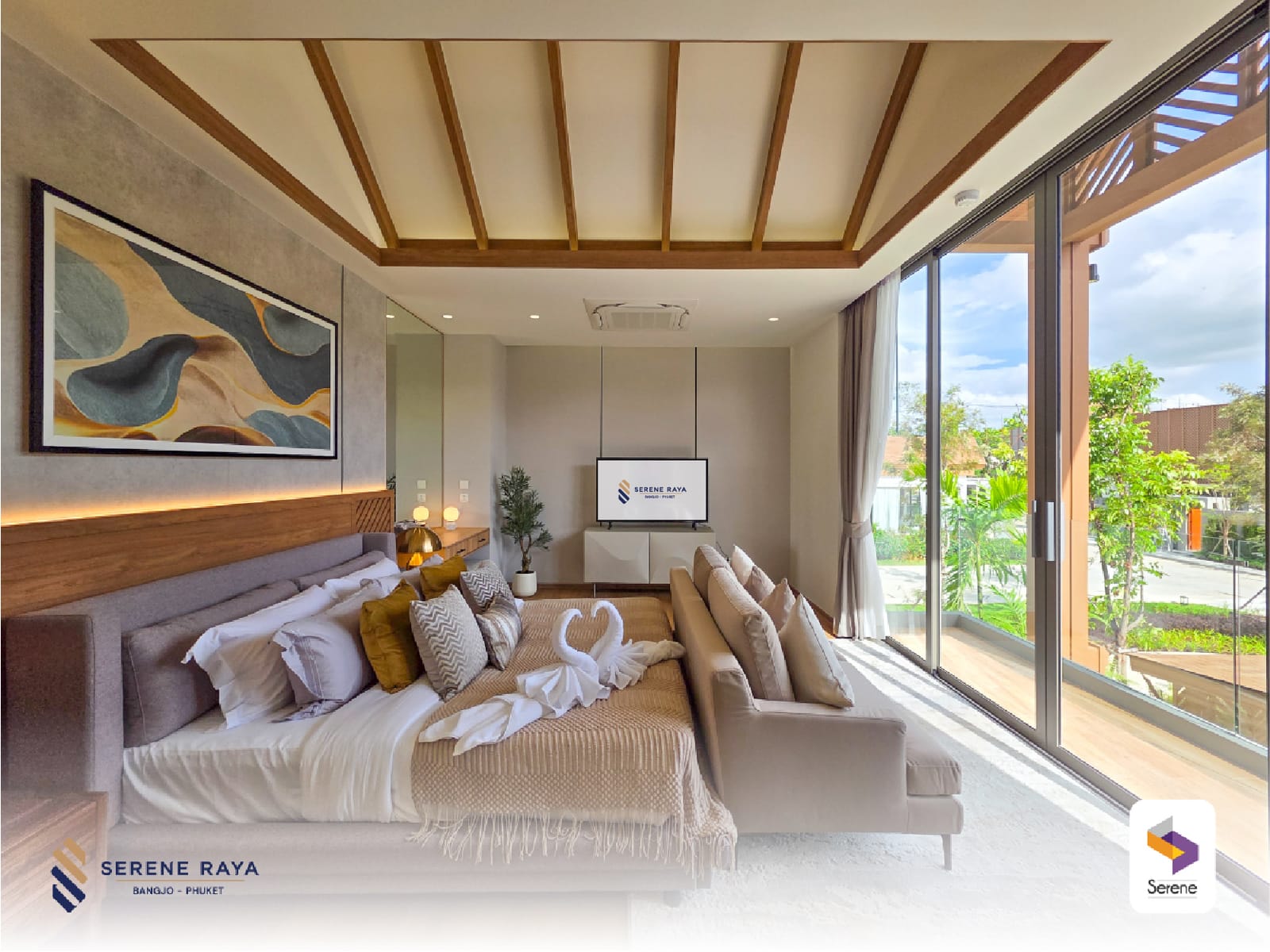 Luxury Pool Villas for Sale at Serene Raya, Bang Jo 37