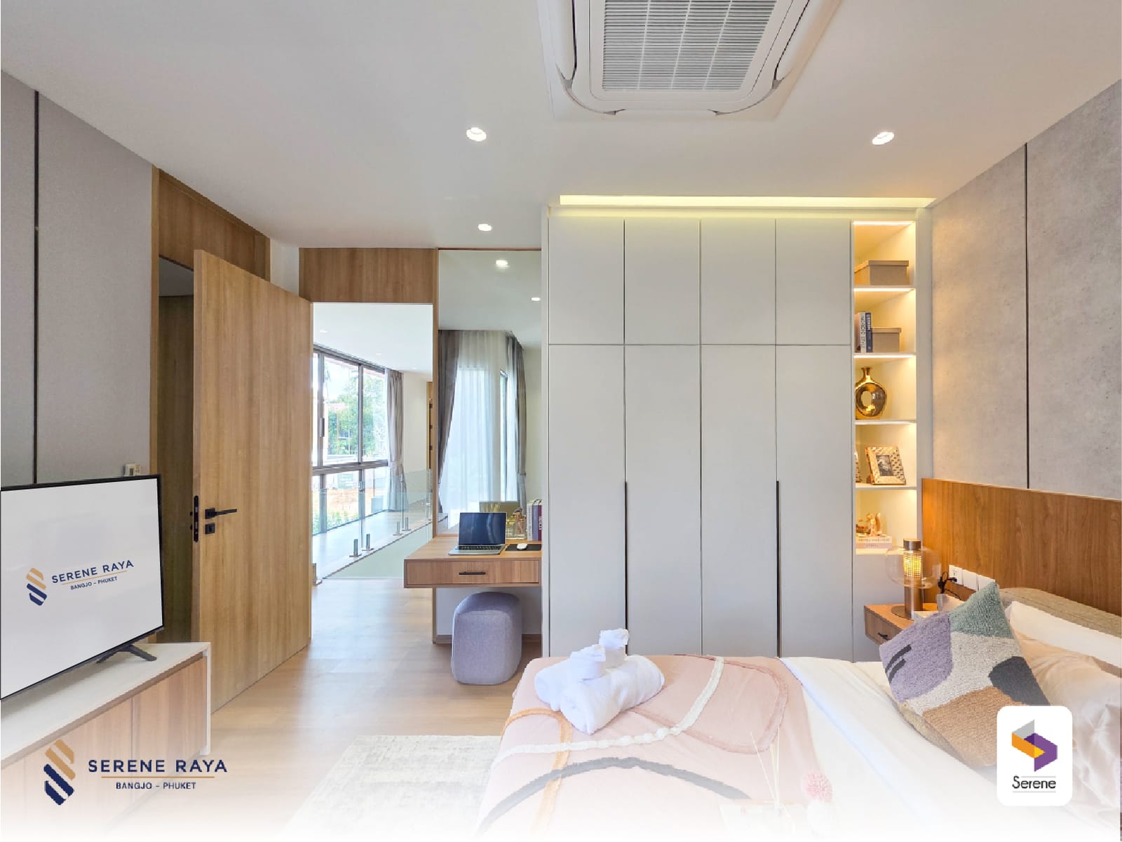 Luxury Pool Villas for Sale at Serene Raya, Bang Jo 46