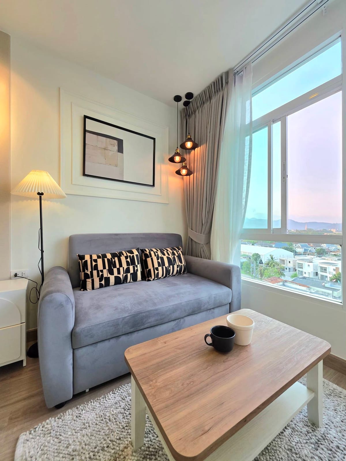 Corner Unit with Open View — The Bell Condominium, Chalong 11