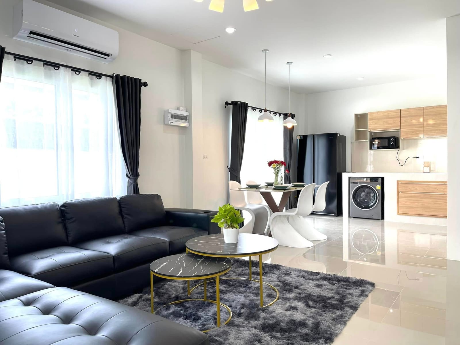 Modern 3-Bedroom House with Private Garden for Rent - Chalong 6