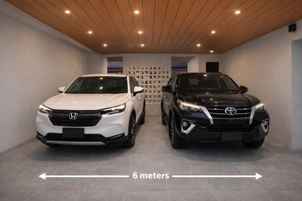 New Three-Bedroom House with Two-Car Carport — Manee Kram, Chalong 3