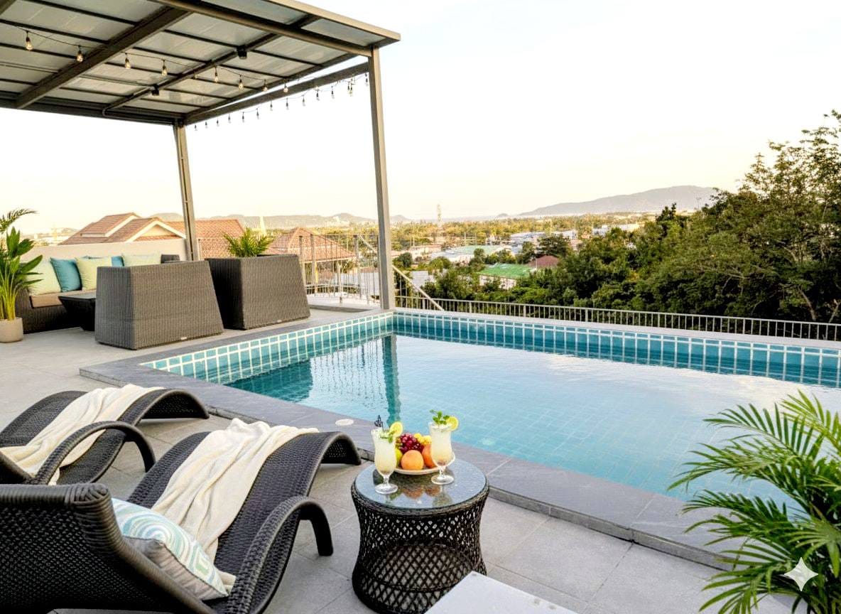 Hillside Pool Villa with Chalong Bay Views