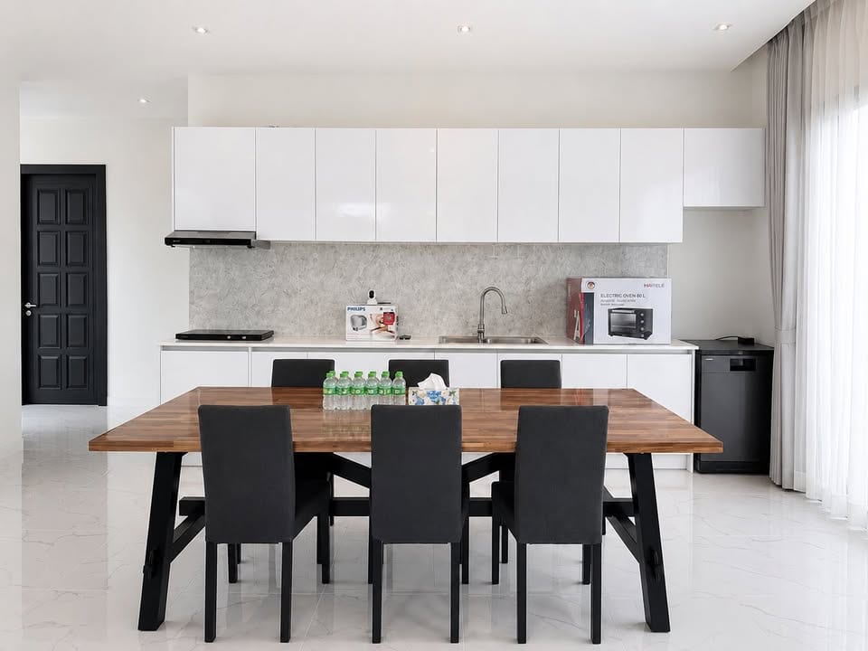 Renovated Salt-Water Pool Villa near RIS & BCIS — Chalong 13
