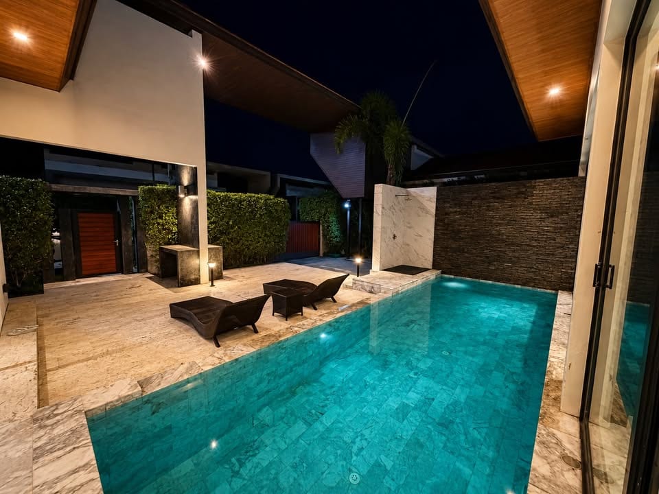 Renovated Salt-Water Pool Villa near RIS & BCIS — Chalong 4