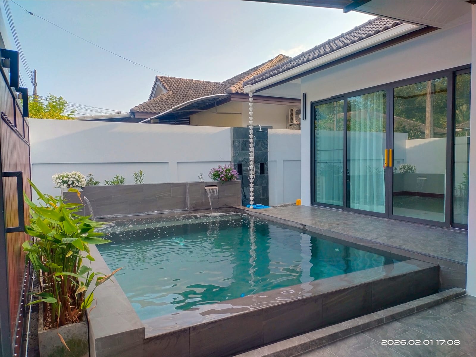 Modern Twin House with Private Pool — Chalong 23