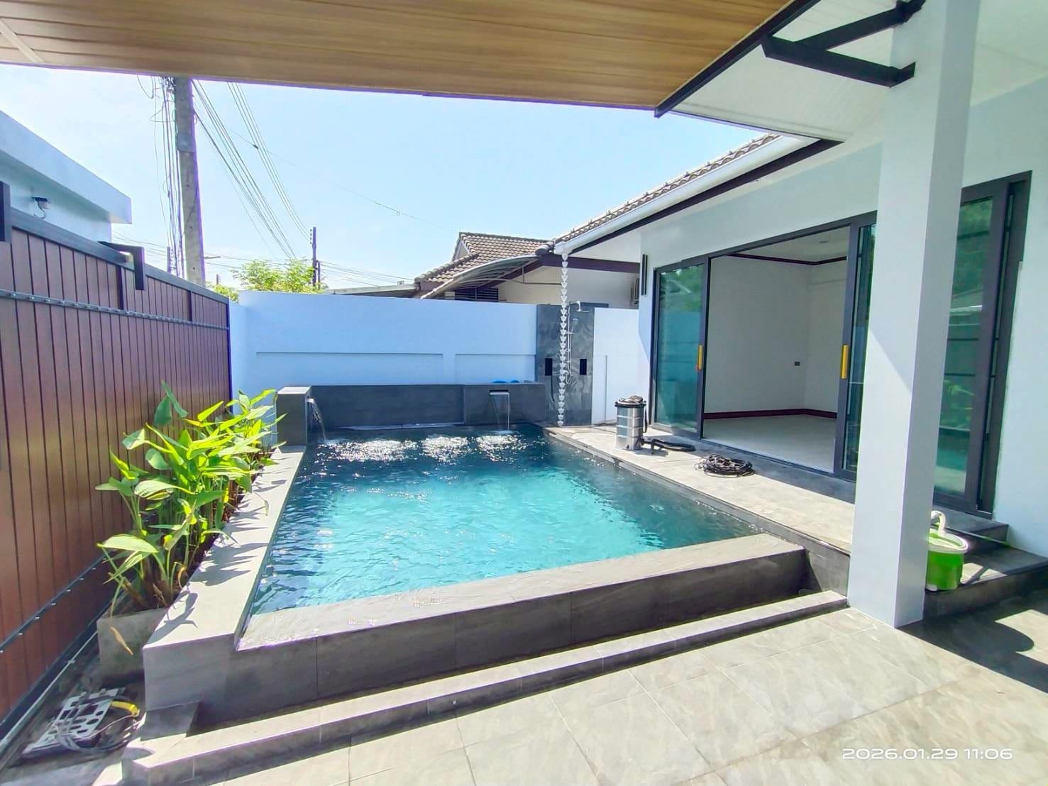 Modern Twin House with Private Pool — Chalong 35