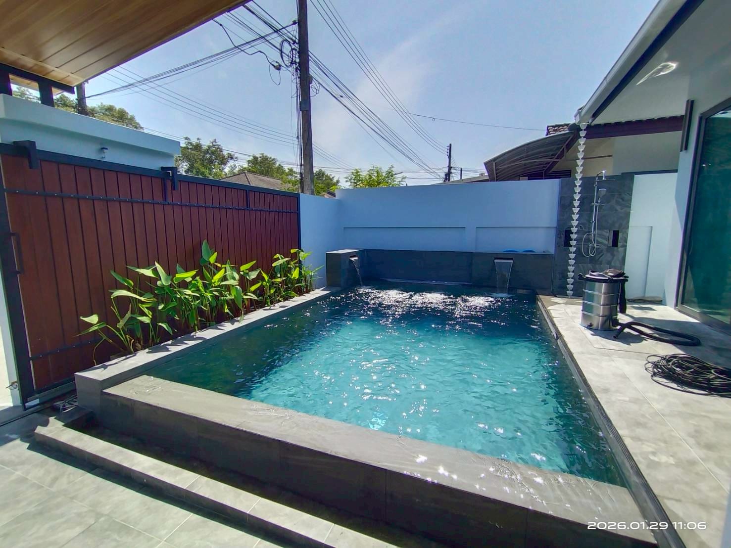 Modern Twin House with Private Pool — Chalong 36