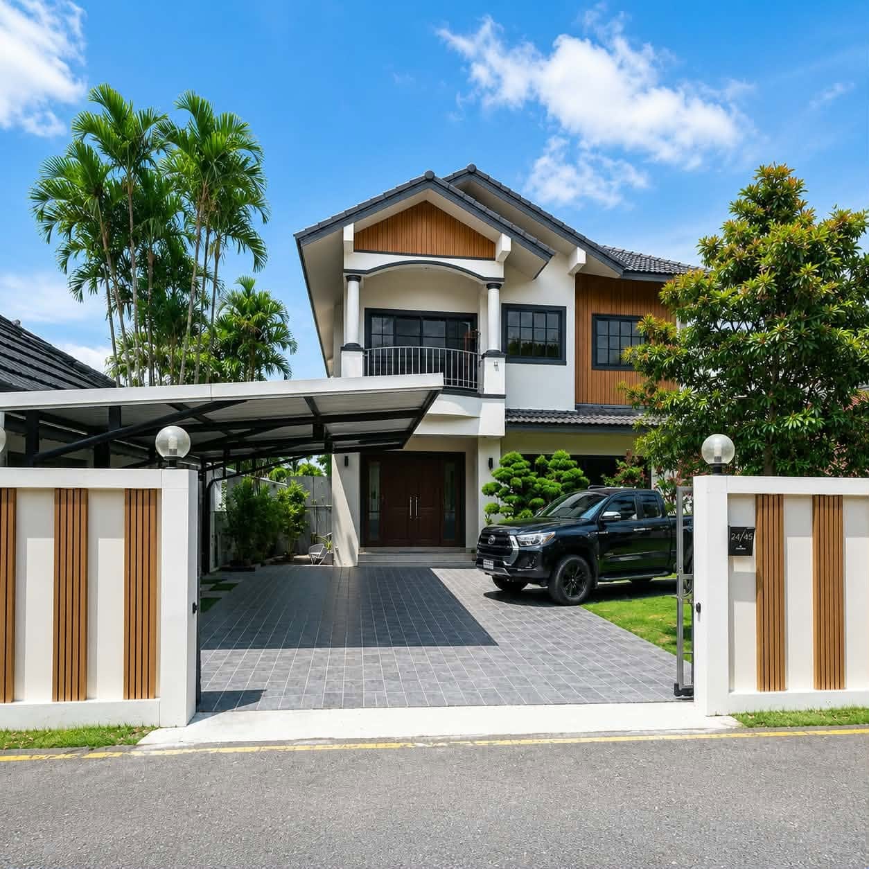 Mountain-View Pool Villa with Guest House — Chalong 14