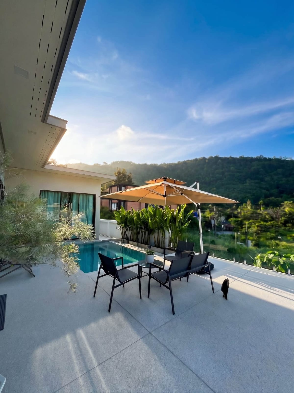 Two-Bedroom Mountain-View Pool Villa — Sookkiaw, Chalong 5