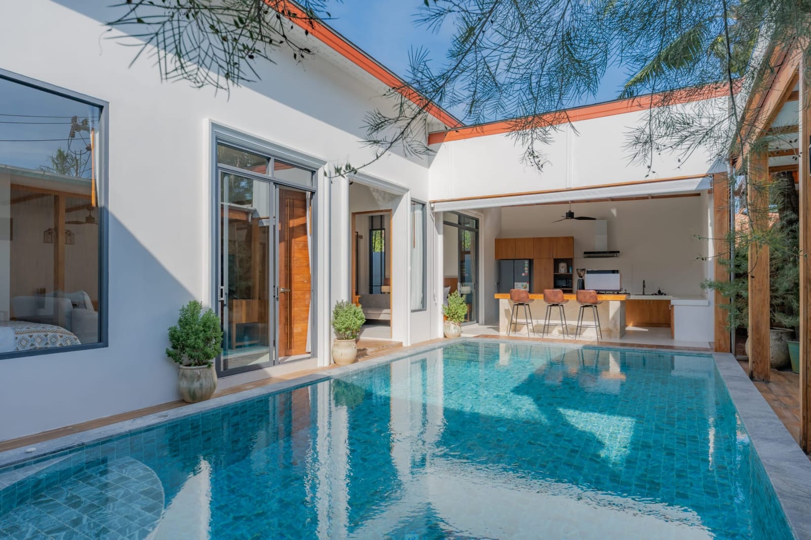 Modern Courtyard Pool Villa for Sale in Cherng Talay 21