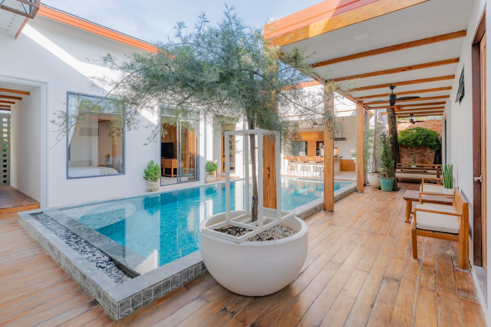 Modern Courtyard Pool Villa for Sale in Cherng Talay 36