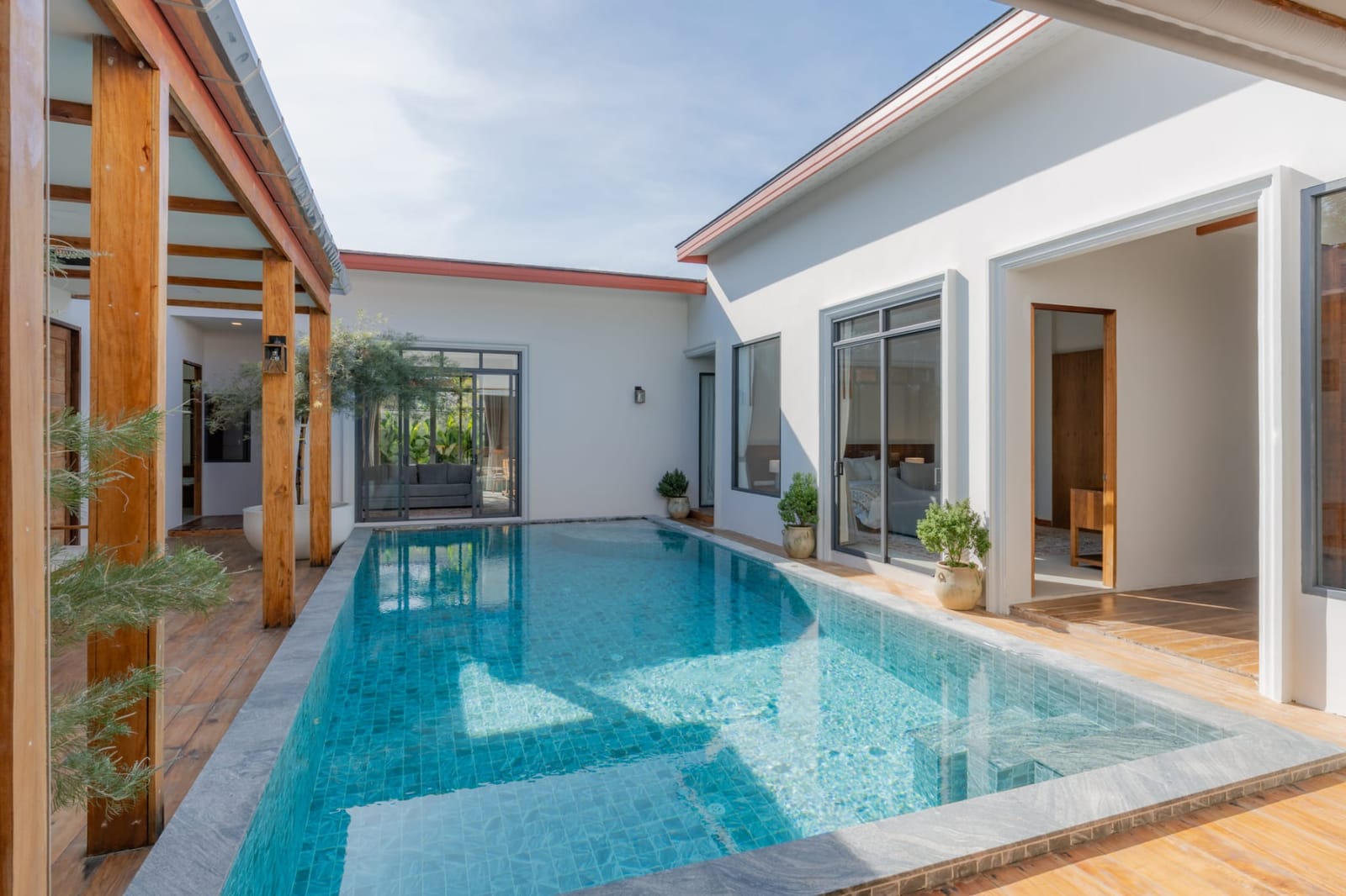 Modern Courtyard Pool Villa for Sale in Cherng Talay 54