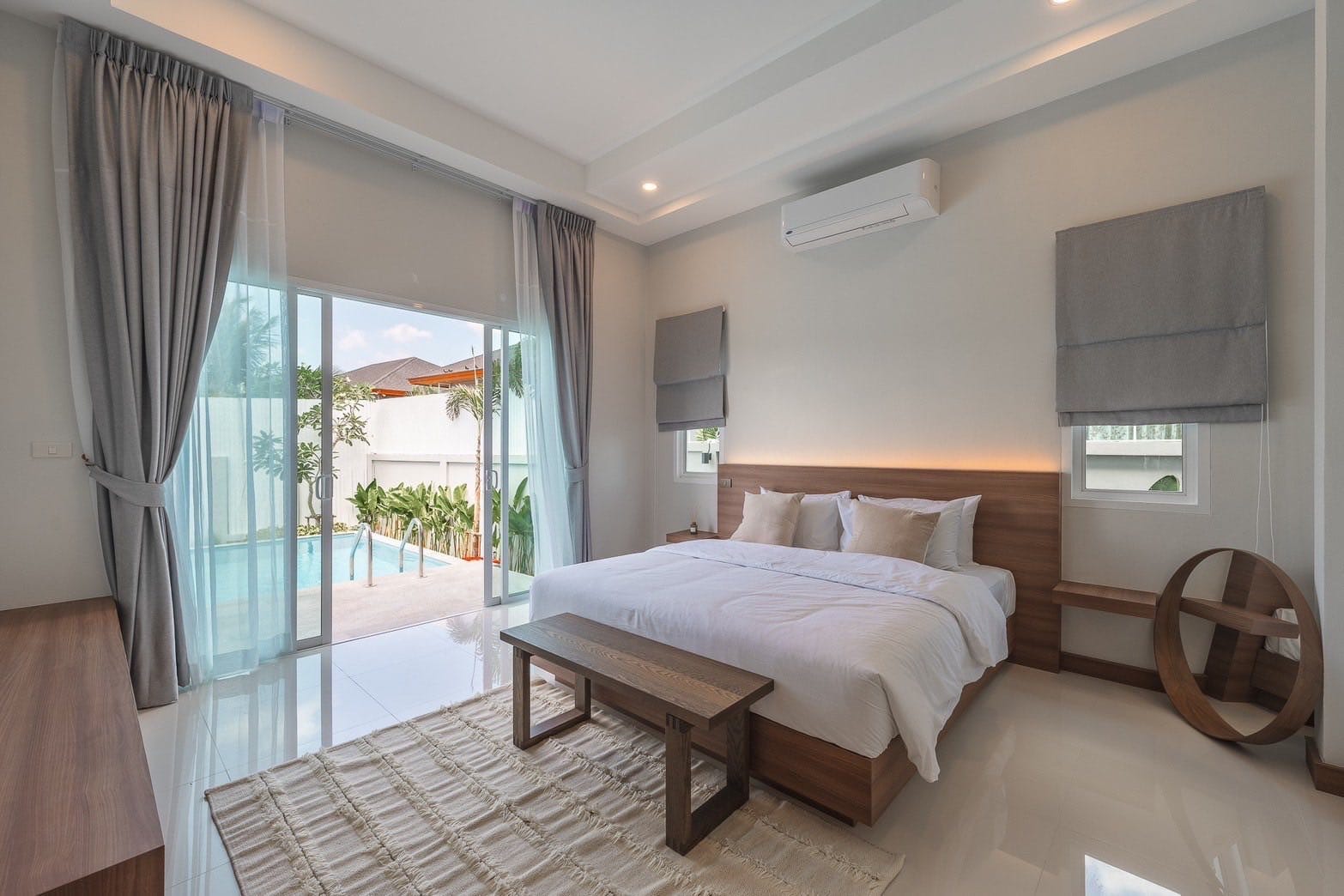 Modern 3-Bedroom Pool Villa for Rent – Ban Don, Cherng Talay 15