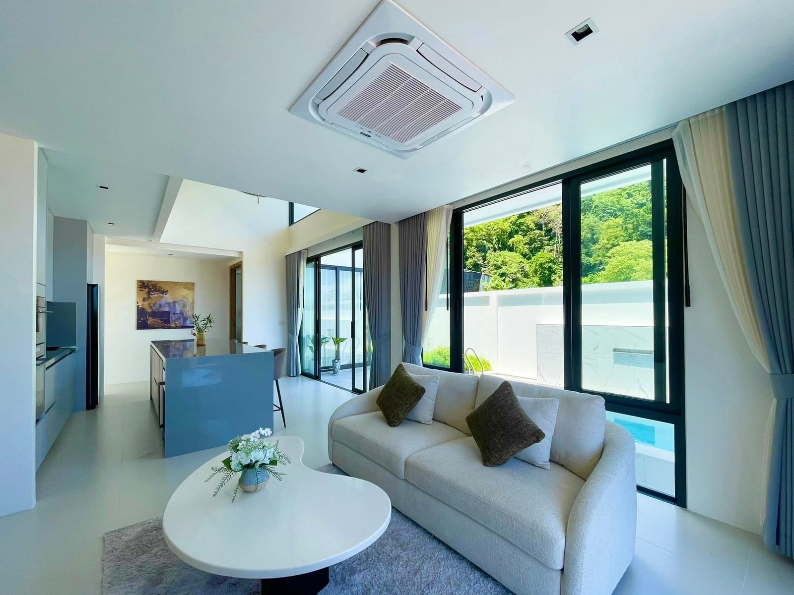 Pool Villa with Mountain and Sunset Views — Kata 5