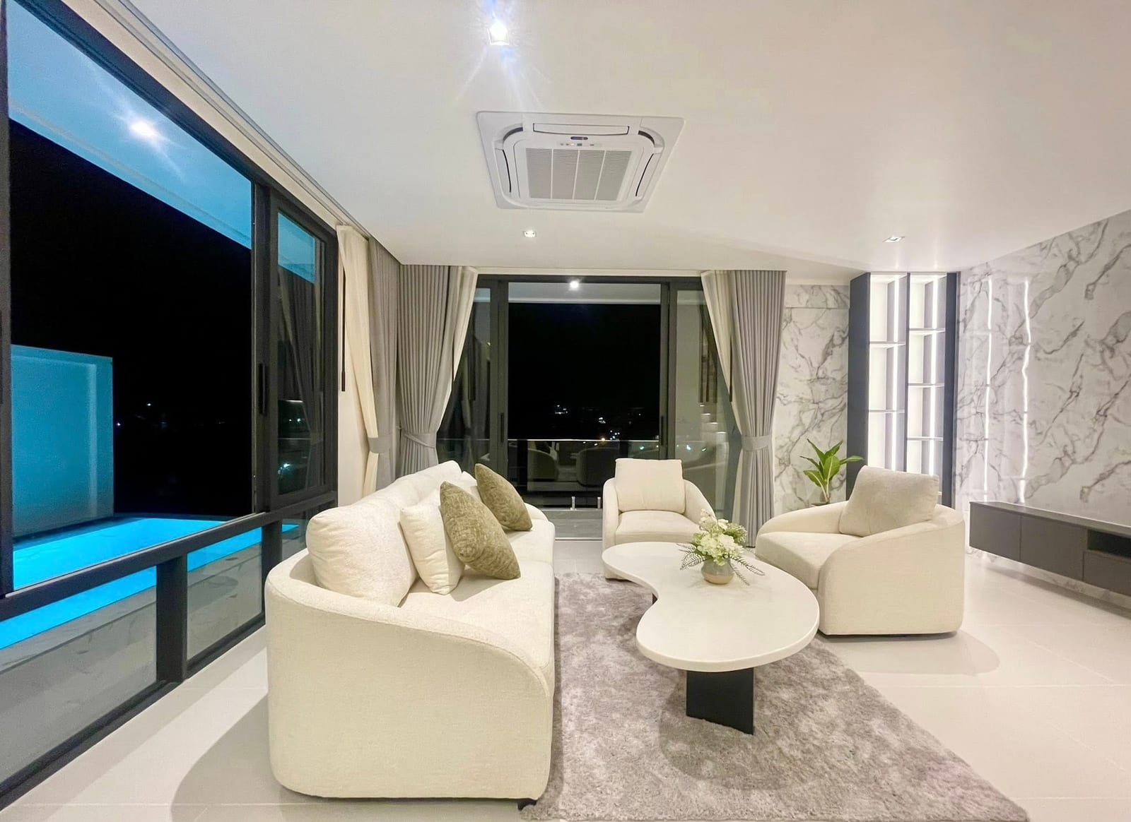 Pool Villa with Mountain and Sunset Views — Kata 7