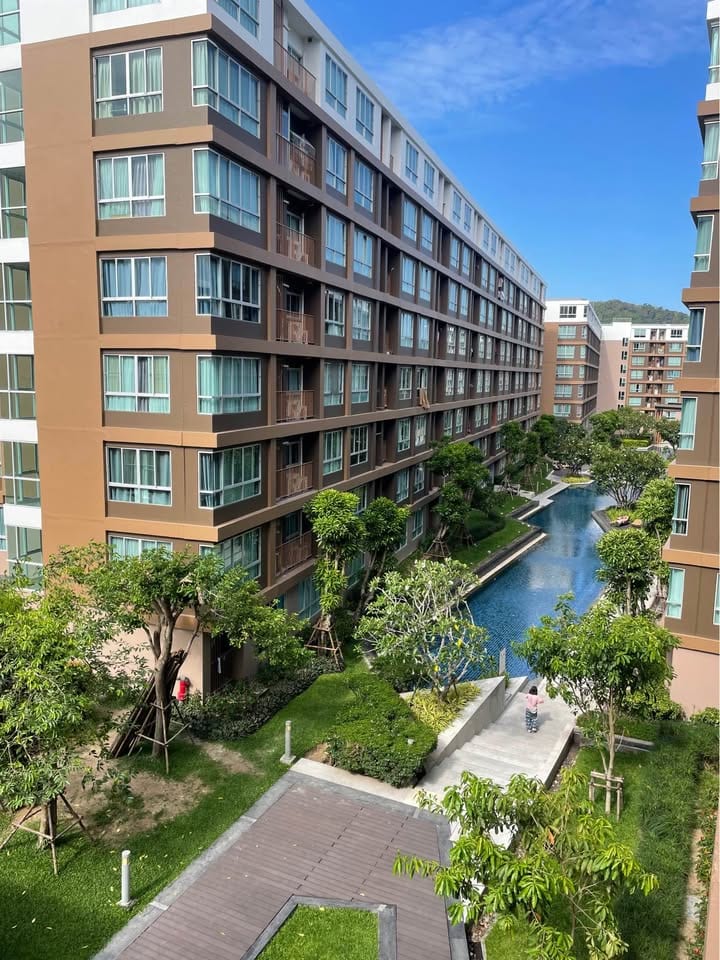 Tenanted 1-Bedroom Apartment with Pool View — D Condo Creek, Kathu
