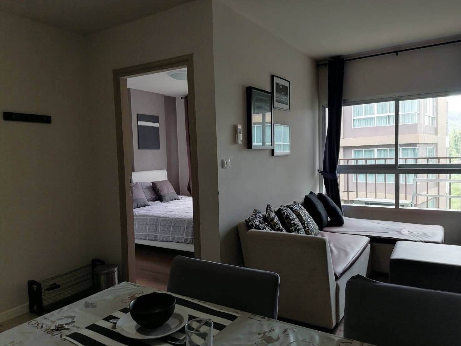 Two-Bedroom Apartment Beside the Pool — D Condo Kathu 5
