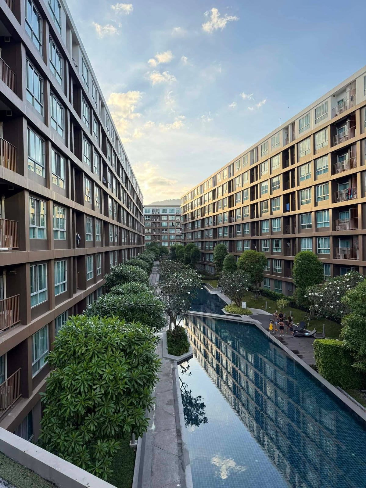 1-Bedroom Condominium for Rent in Kathu, Phuket — pool view