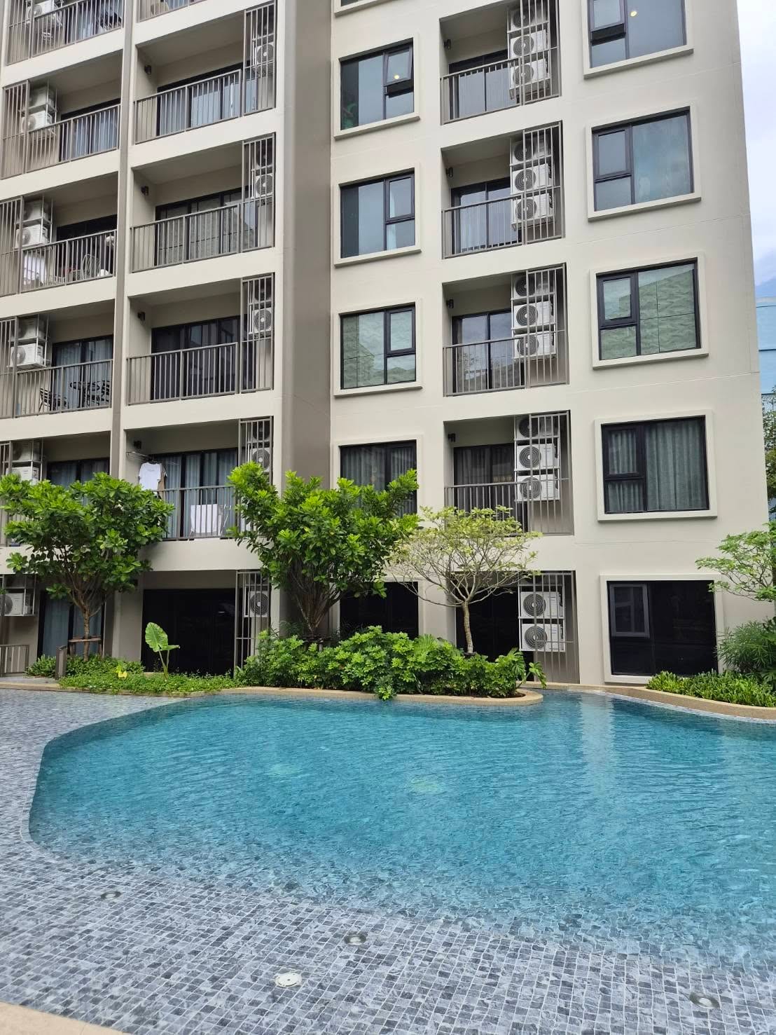 2-Bedroom Condominium for Rent in Kathu, Phuket — pool view