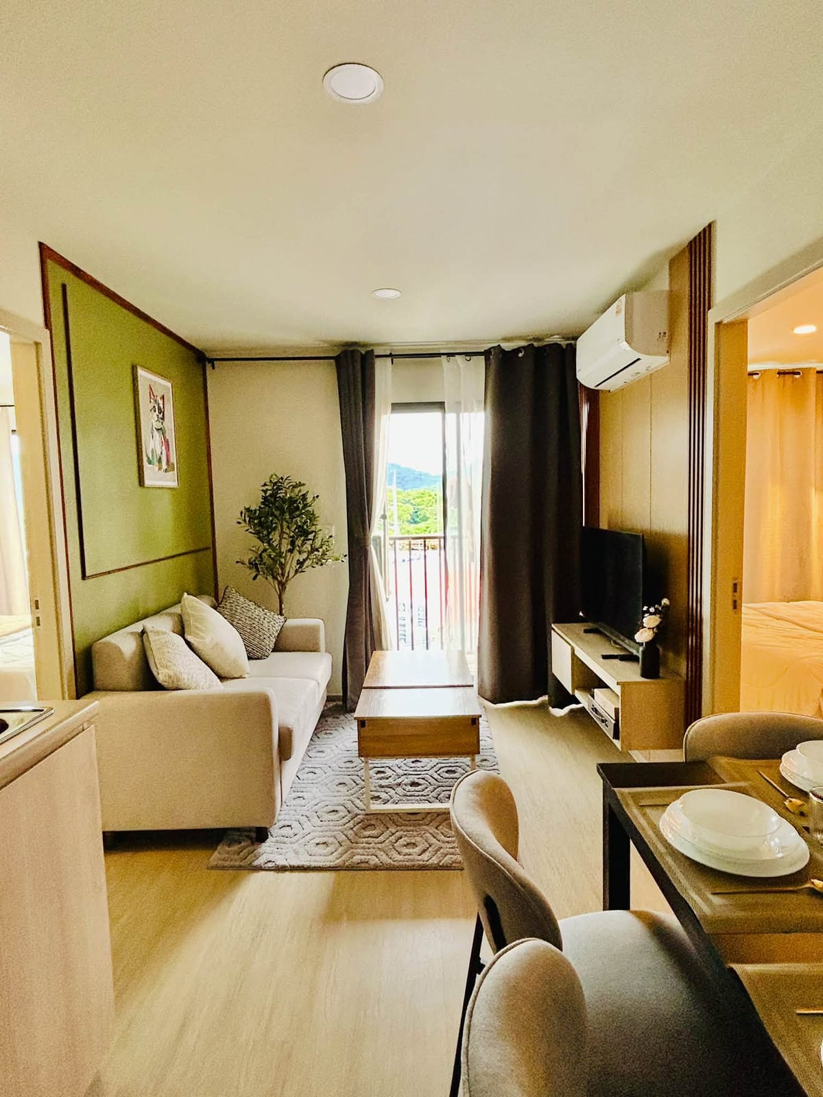 2-Bedroom Condominium for Rent in Kathu, Phuket — interior view