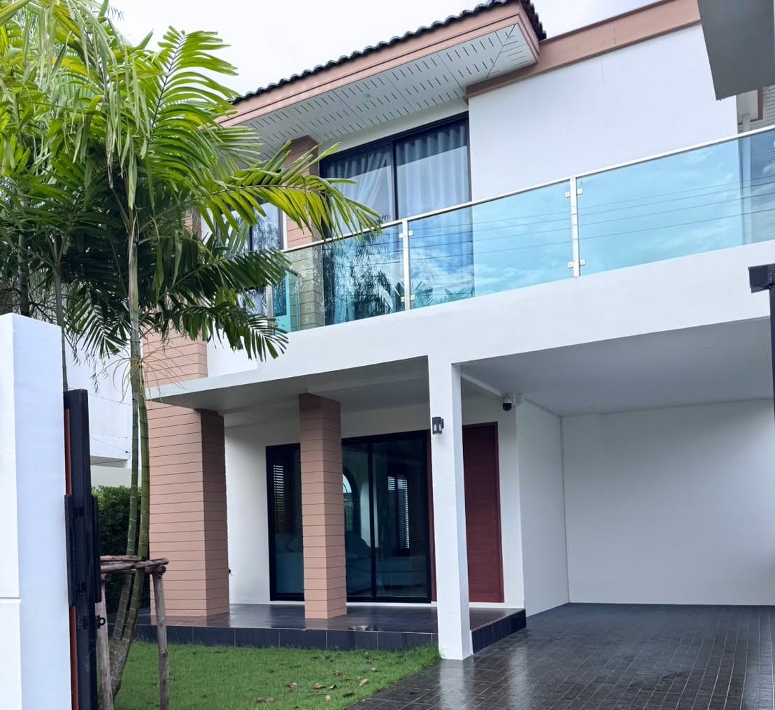 Furnished 2-Bedroom House — Chaofah Garden Home, Koh Kaew