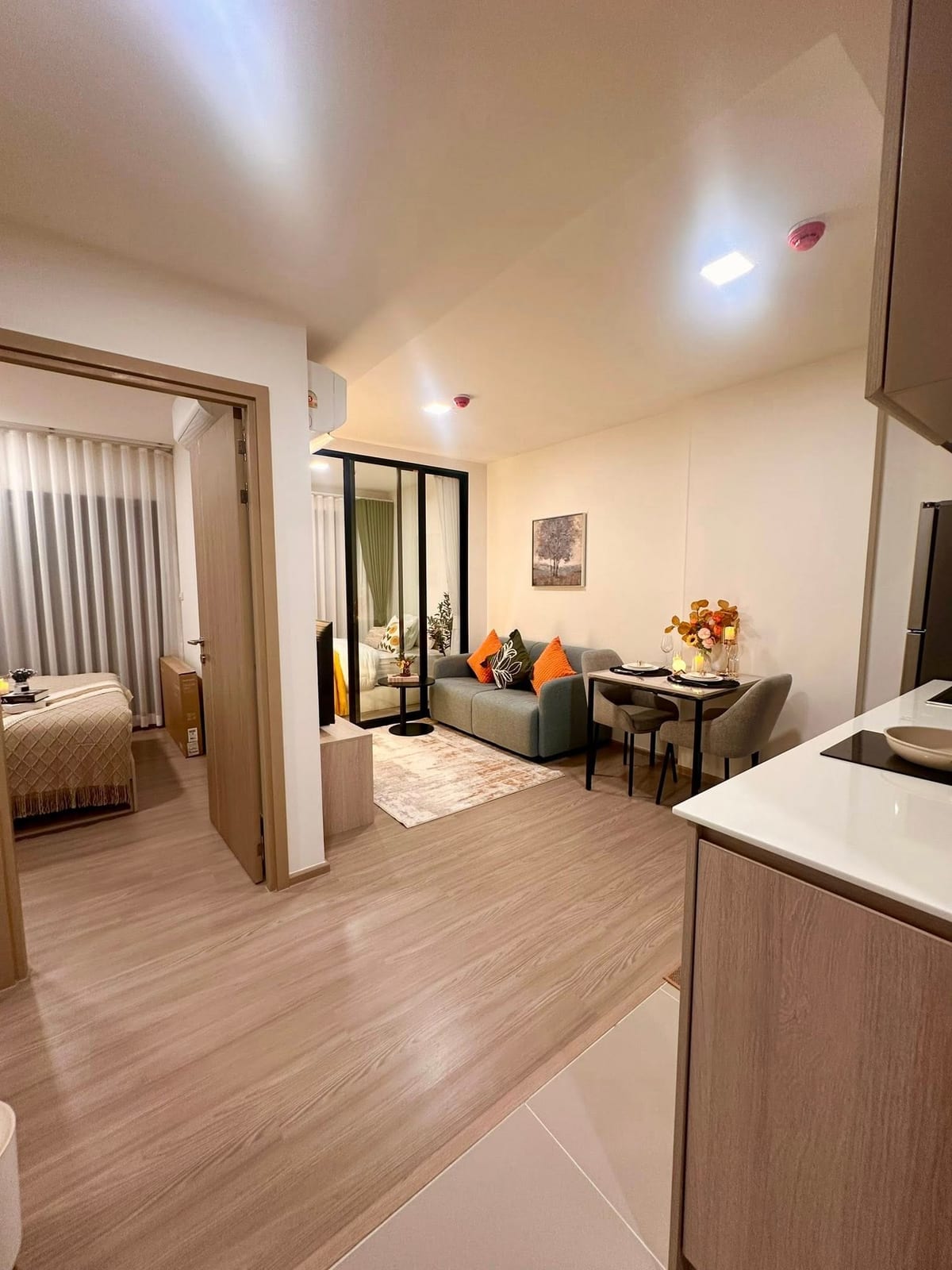 Garden-View 2-Bedroom Apartment — The Base by Sansiri, Wichit 7