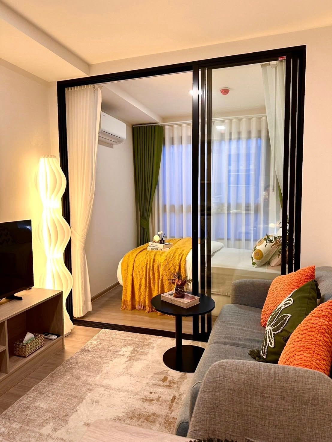 Garden-View 2-Bedroom Apartment — The Base by Sansiri, Wichit 9