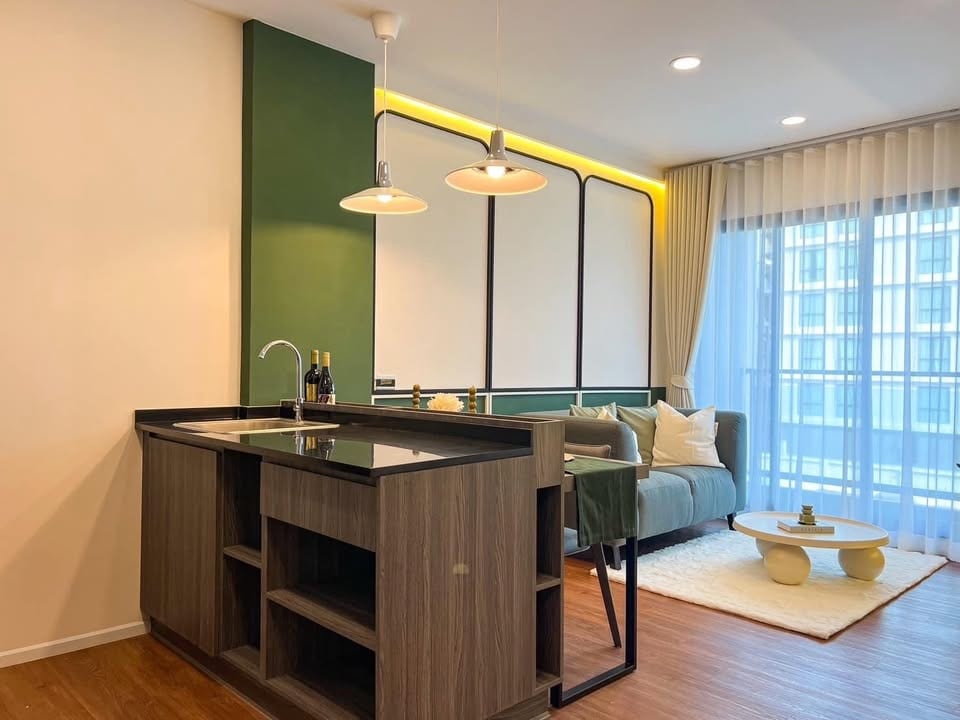 1-Bedroom Condominium for Rent in Phuket Town — pool view