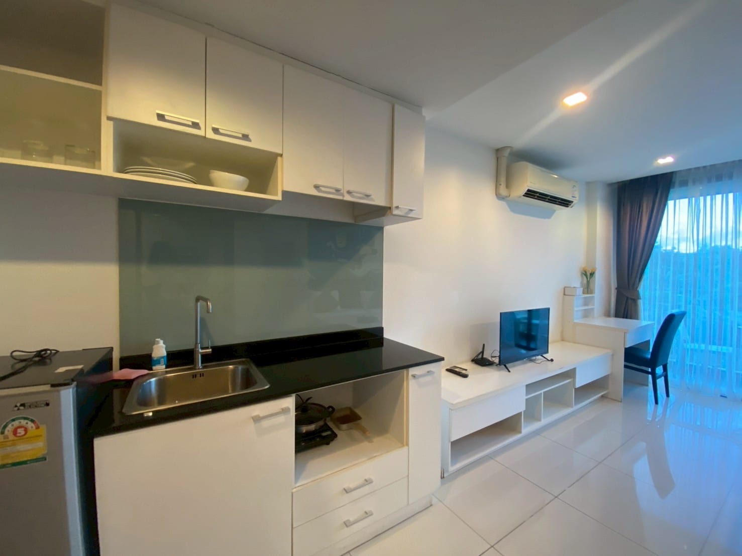 1-Bedroom Condominium for Sale in Phuket Town — pool view