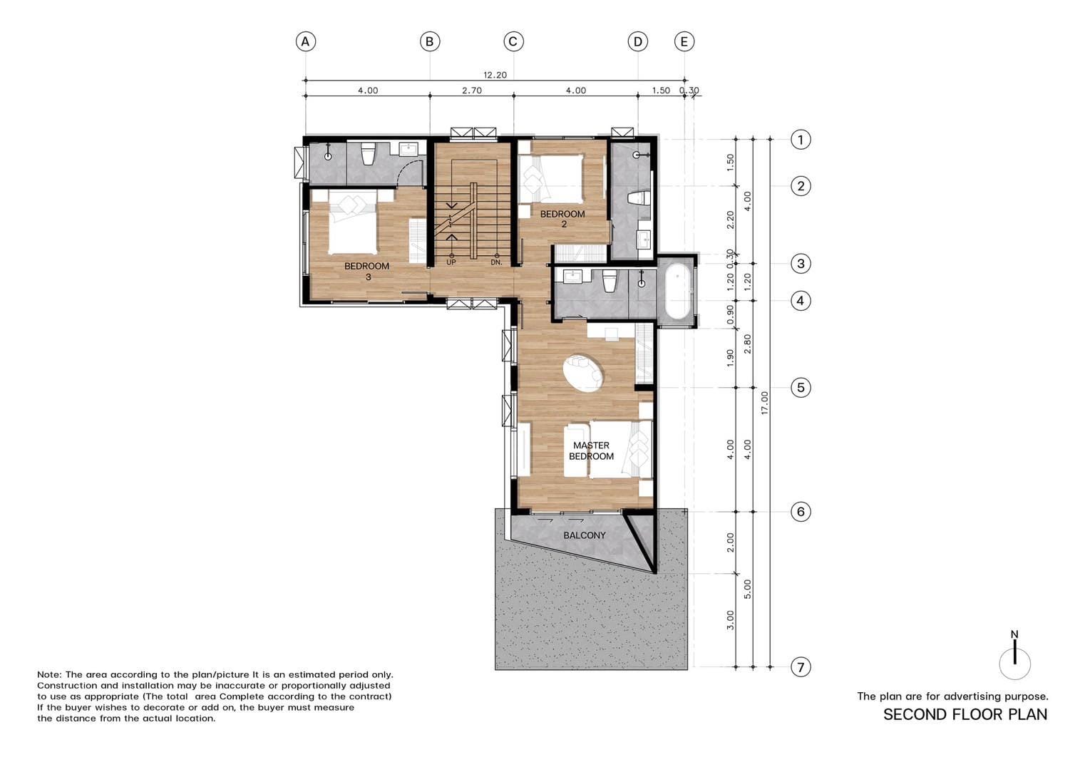 Brand-New 3-Storey Sky-Deck Pool Villa — Chalong 34