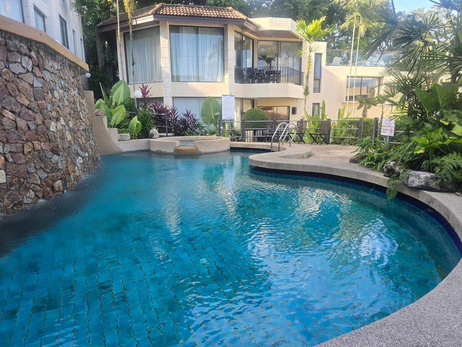 2-Bedroom Condo for Rent in Rawai, Phuket — pool view