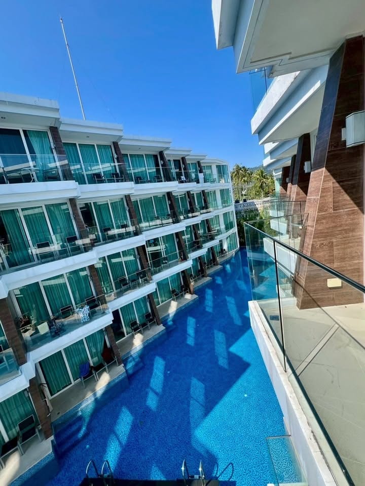 1-Bedroom Condominium for Sale in Rawai, Phuket — pool view