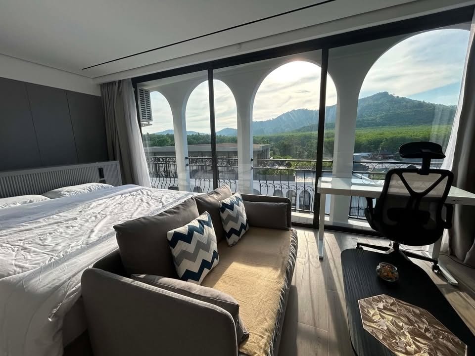Foreign Freehold Studio with Sunset Views — Harmony Condominium, Rawai 5