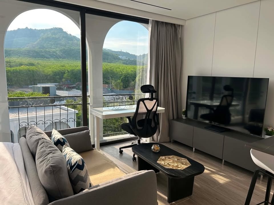 Brand-New Studio with Sunset Views for Rent — Harmony Condominium, Rawai 2