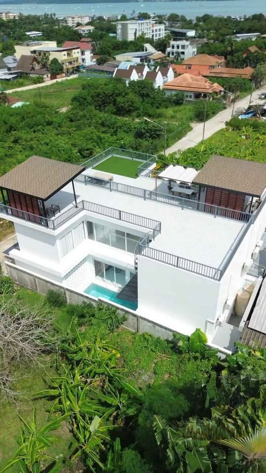Sea-View Hillside Pool Villa — Rawai