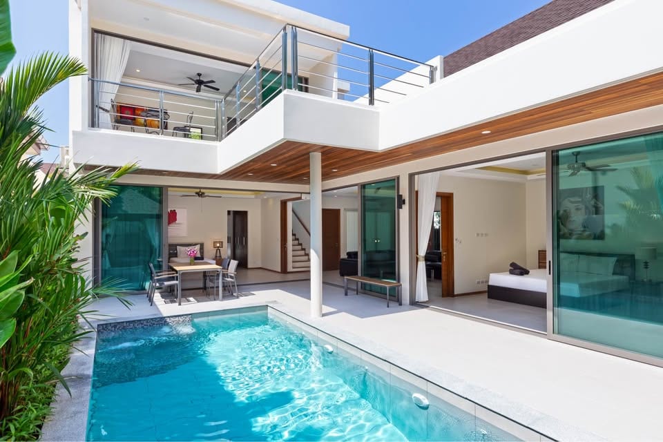 Modern Thai-Balinese Villa — KA Villas, 200 m from Rawai Beach