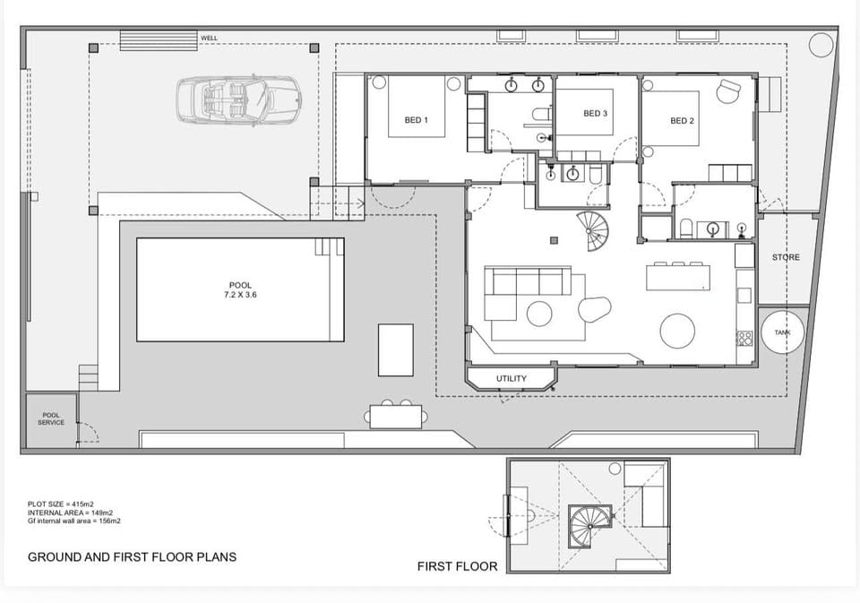 Architect-Designed Pool Villa with Mountain Views — Rawai