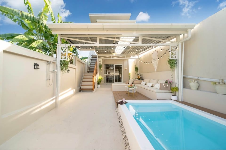 Boho Pool Villa with Rooftop Terrace — Saiyuan 4, Rawai
