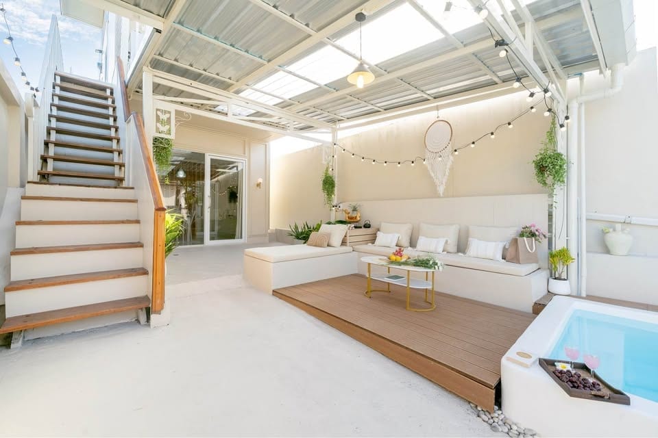 Boho Pool Villa with Rooftop Terrace — Saiyuan 4, Rawai 12